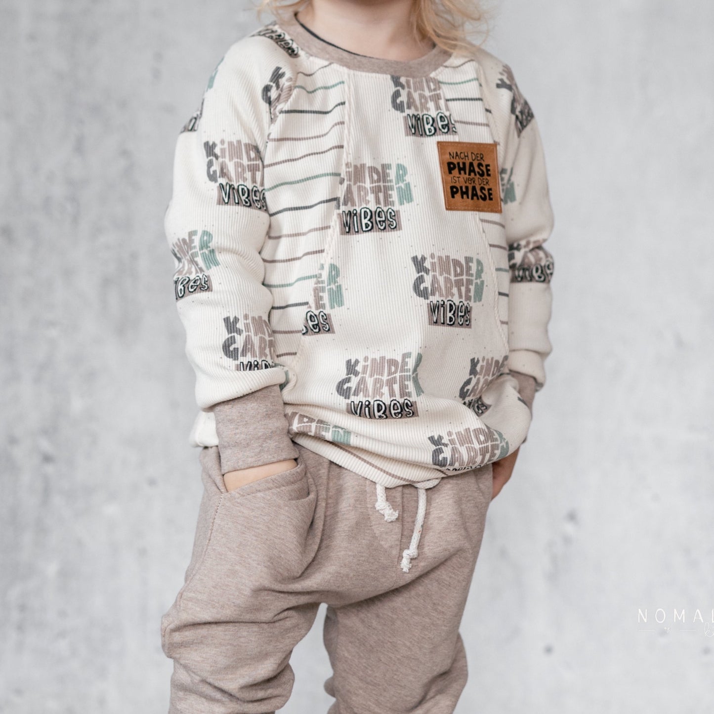 Bio Ribjersey Kindergarten Vibes