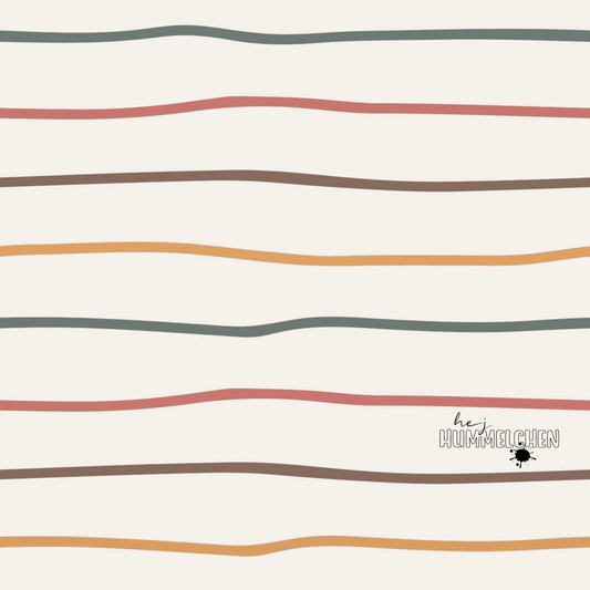 Bio Ribjersey Stripes Kindergarten Vibes,