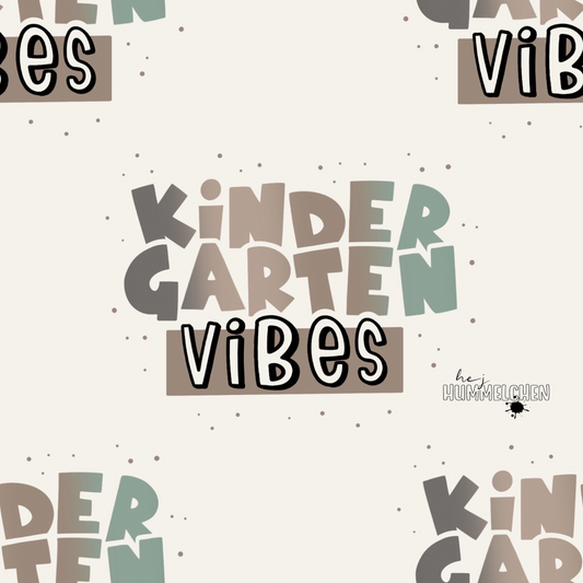 Bio Ribjersey Kindergarten Vibes
