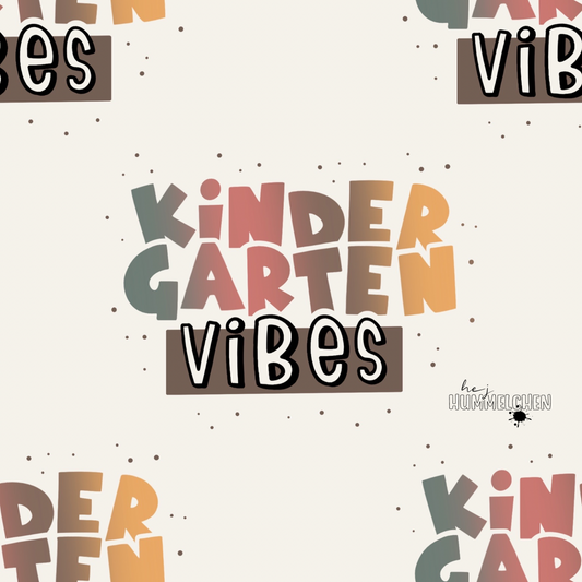 Bio Ribjersey Kindergarten Vibes