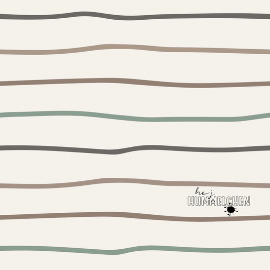 Bio Ribjersey Stripes Kindergarten Vibes