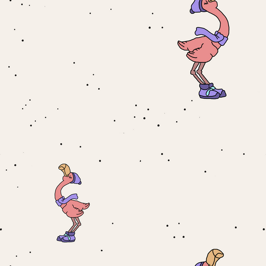 Winter Flamingo