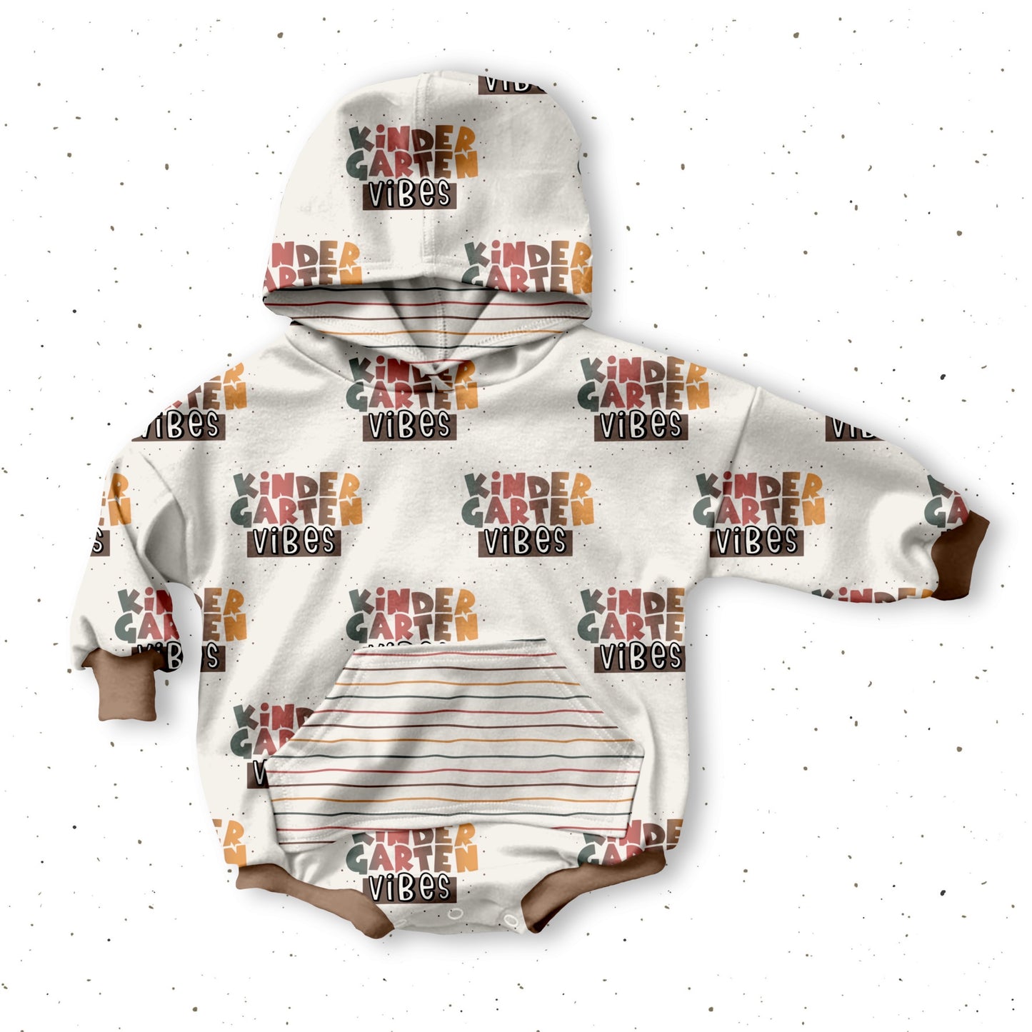 Bio Ribjersey Stripes Kindergarten Vibes,