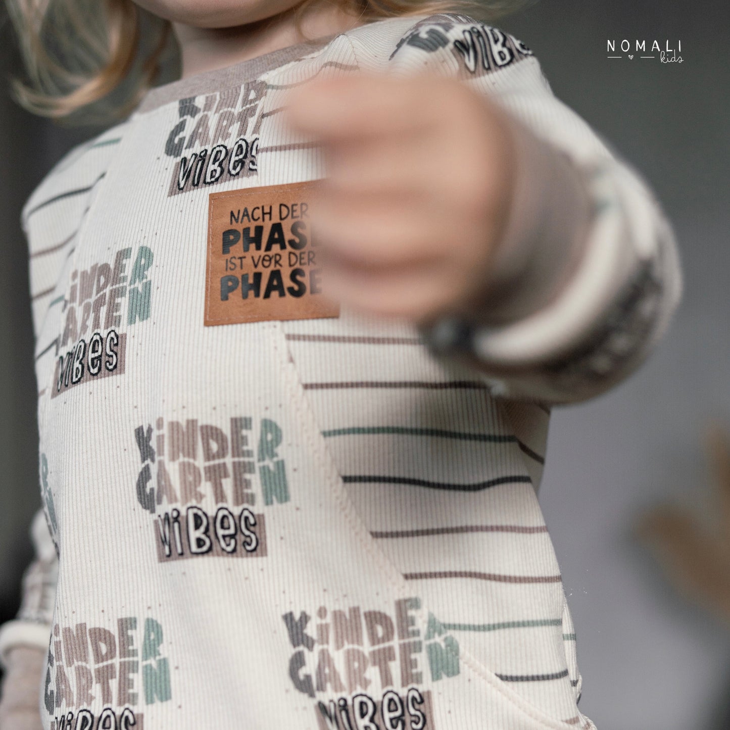 Bio Ribjersey Stripes Kindergarten Vibes