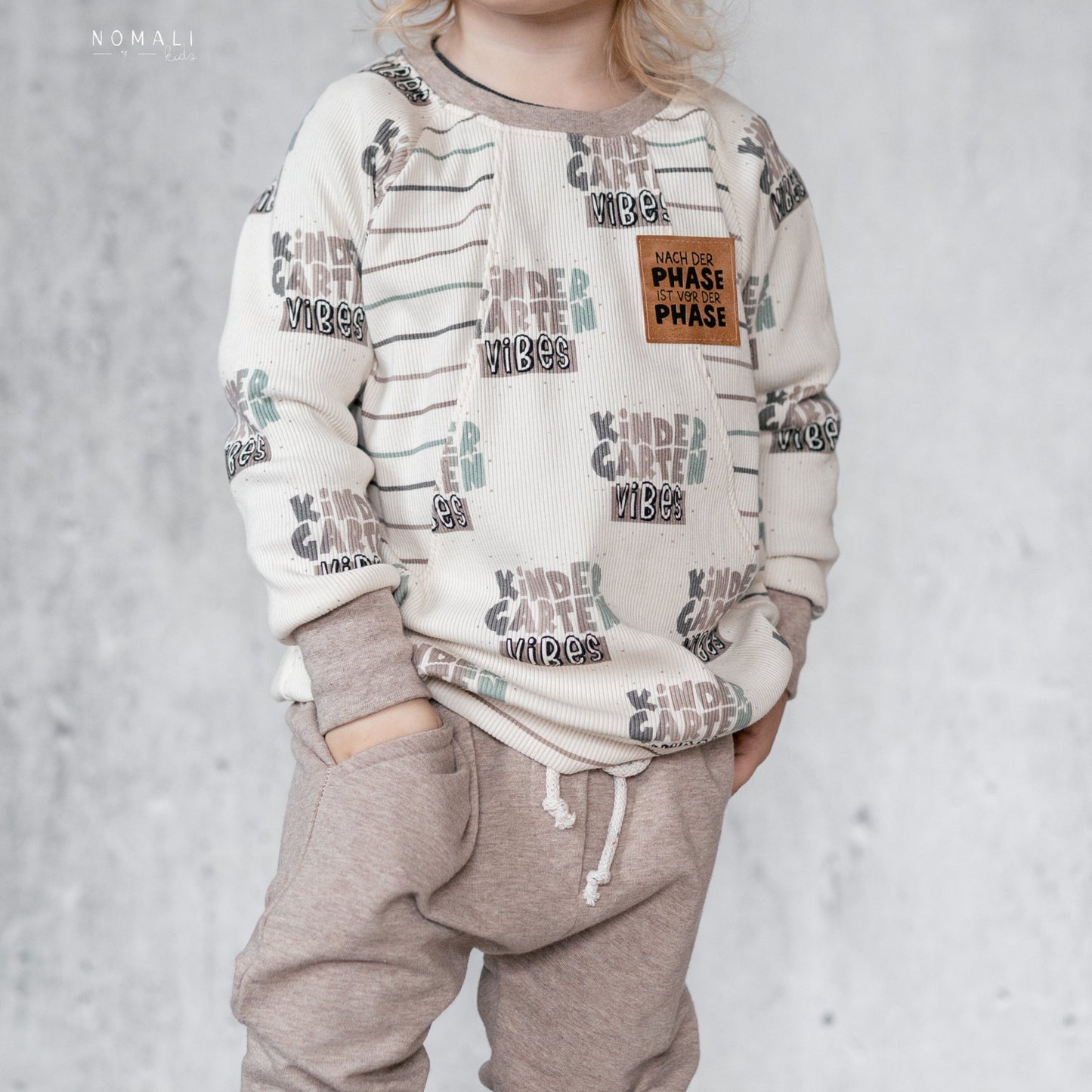 Bio Ribjersey Stripes Kindergarten Vibes
