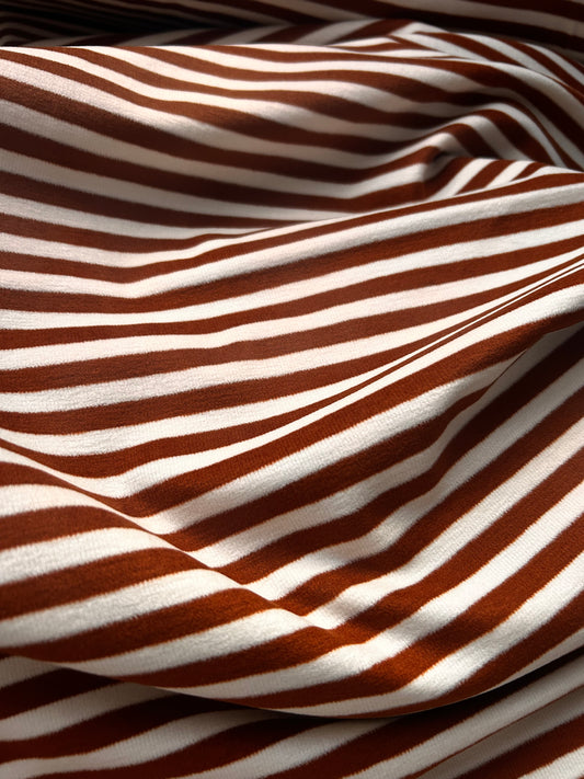 Softjersey Stripes Cognac