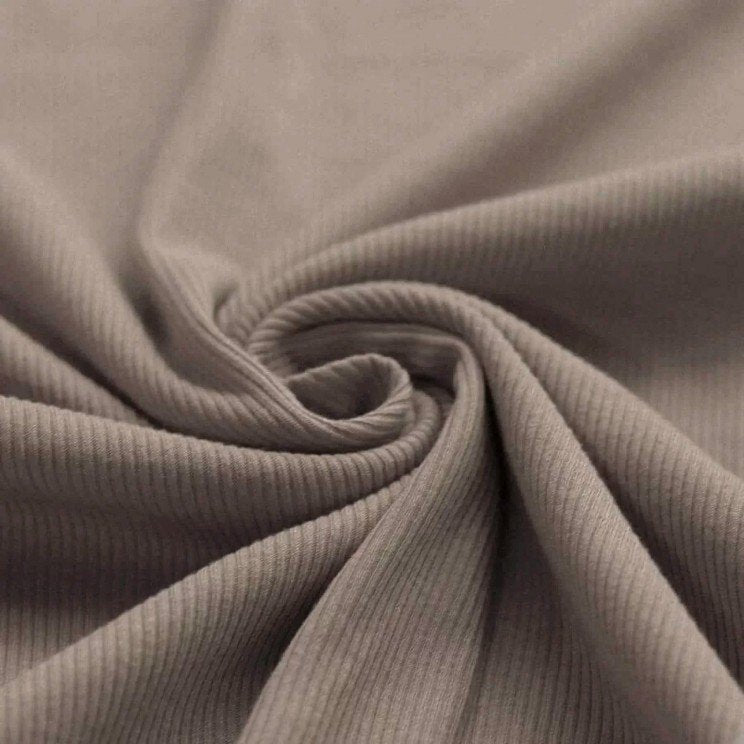 Ribjersey Taupe