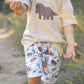 Ribjersey Hellbeige